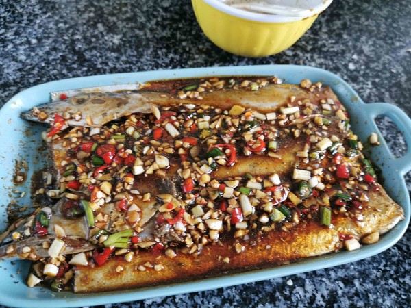 香辣帶魚的做法-香辣味烤菜譜