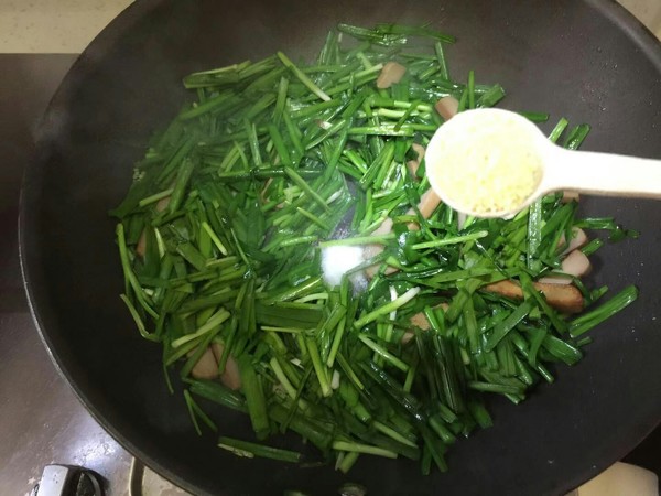 韭菜炒雞蛋干的做法-家常味炒菜譜