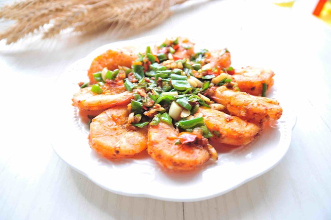 椒鹽蝦的做法-家常味煎菜譜