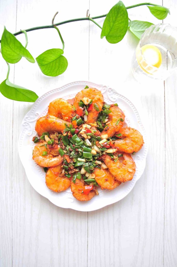 椒鹽蝦的做法-家常味煎菜譜