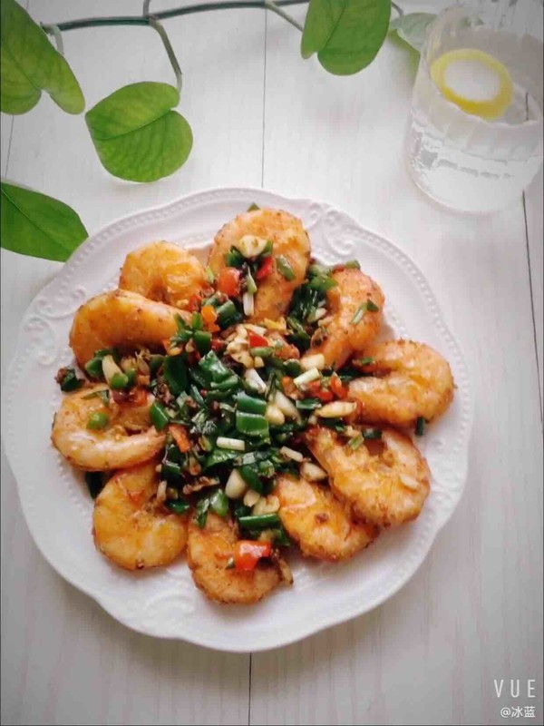 椒鹽蝦的做法-家常味煎菜譜