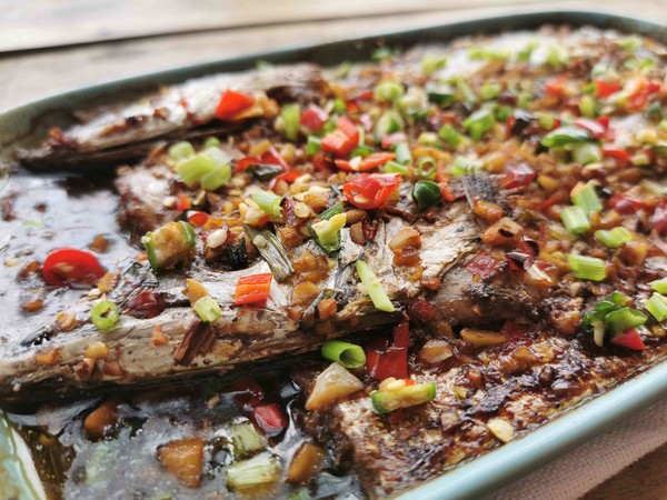 香辣帶魚的做法-香辣味烤菜譜