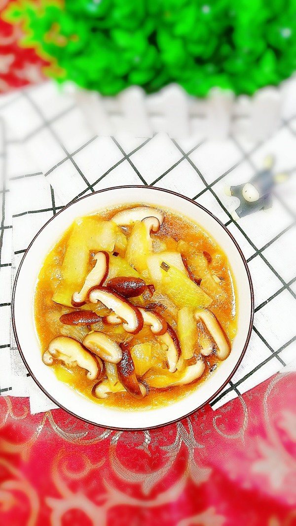 香菇燒冬瓜的做法-家常味炒菜譜