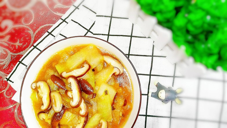 香菇燒冬瓜的做法-家常味炒菜譜