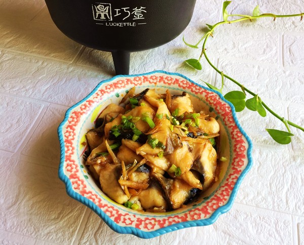 黑木耳蒸魚片的做法-家常味蒸菜譜