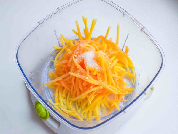 爽口木瓜絲的做法-酸甜味拌菜譜