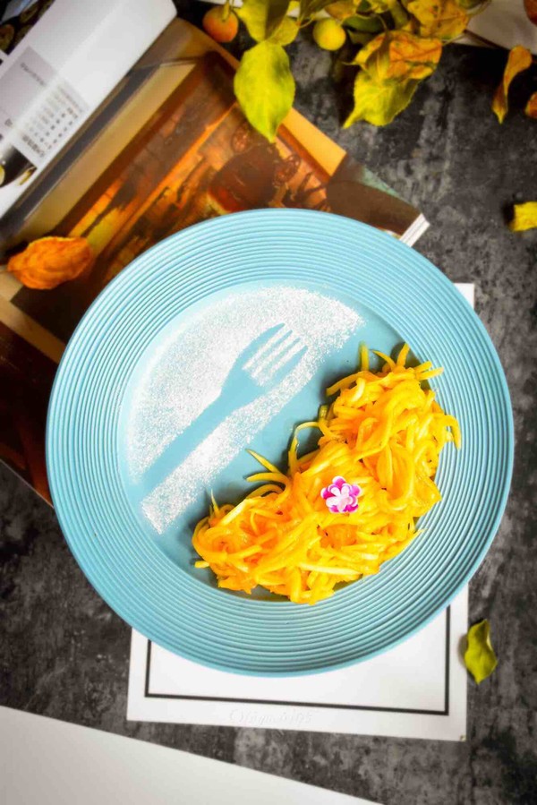 爽口木瓜絲的做法-酸甜味拌菜譜