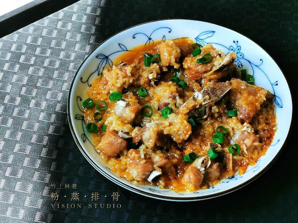 粉蒸排骨的做法-咸鮮味蒸菜譜