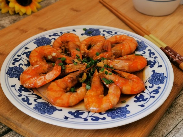 紅燒大蝦的做法-咸鮮味燒菜譜