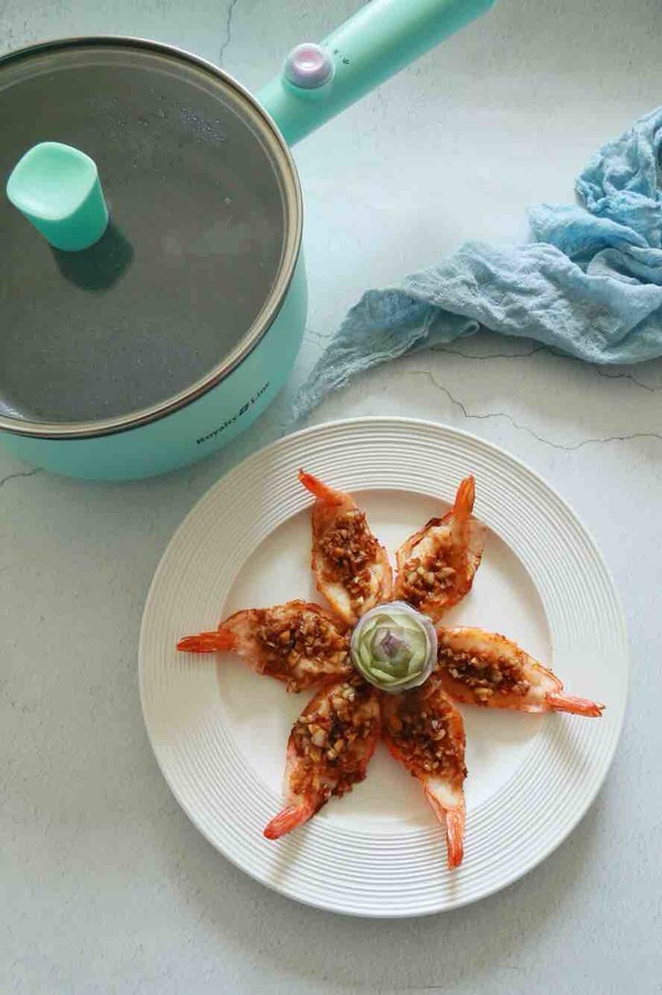 蒜蓉大蝦的做法-咸鮮味煎菜譜-易網健康養生網 蒜蓉大蝦的做法-咸鮮味煎菜譜