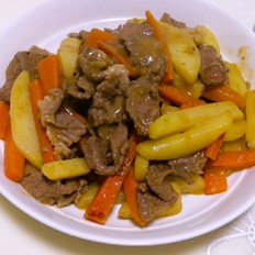 沙爹土豆牛肉的做法-家常味炒菜譜