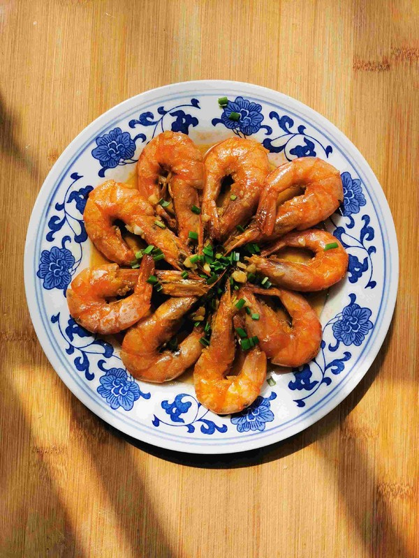 紅燒大蝦的做法-咸鮮味燒菜譜