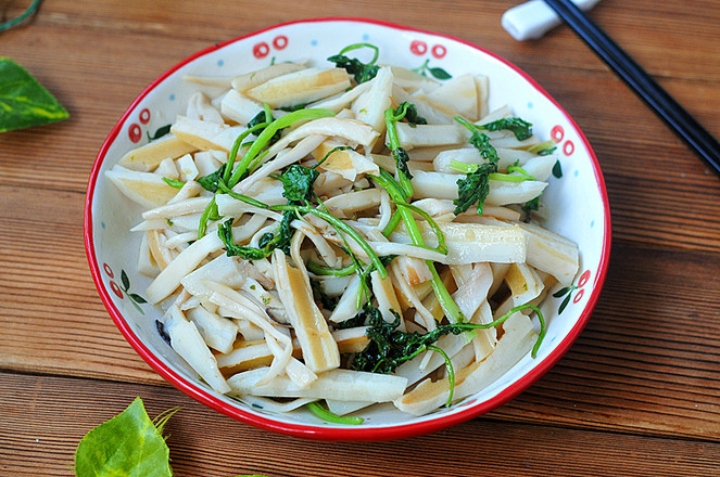 家常芫爆雙鮮的做法-家常味炒菜譜