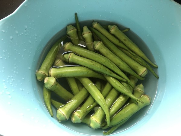 白灼秋葵的做法-其它口味煮菜譜