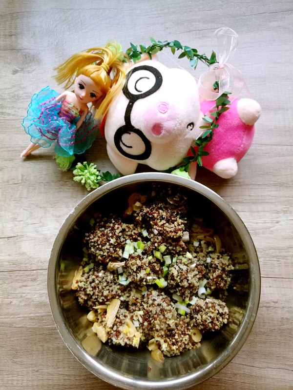 三色藜麥～藜麥蒸排骨的做法-家常味蒸菜譜