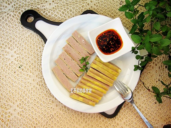 手工魚糕的做法-魚香味蒸菜譜