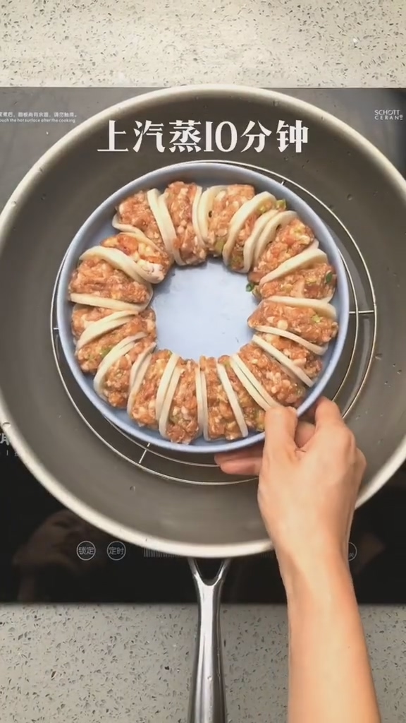 藕夾蒸肉的做法-咸鮮味蒸菜譜