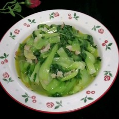 肉沫青菜的做法-家常味炒菜譜