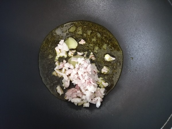 肉沫青菜的做法-家常味炒菜譜