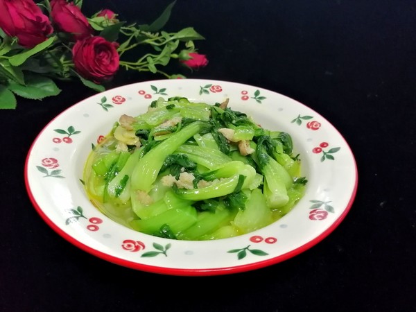 肉沫青菜的做法-家常味炒菜譜