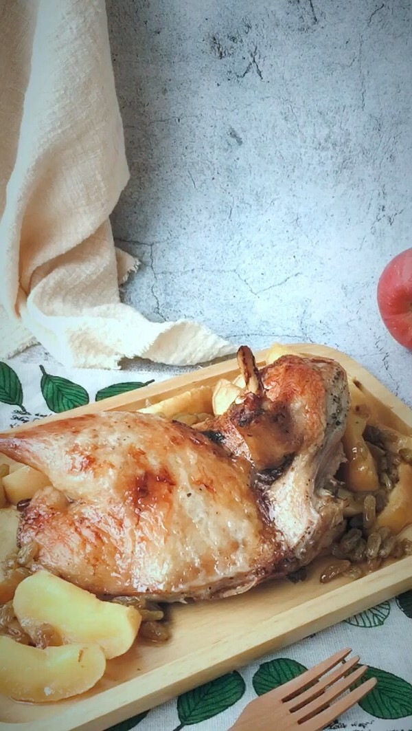 香烤半片鴨的做法-家常味烤菜譜