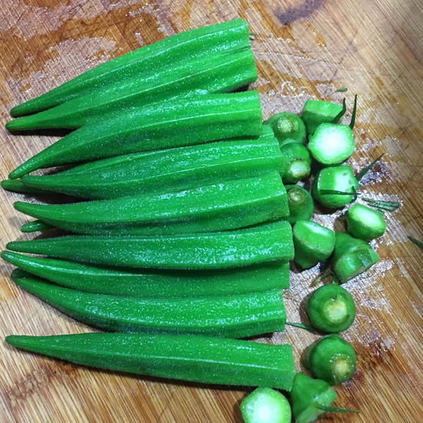 白灼秋葵的做法-家常味拌菜譜