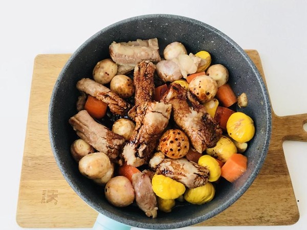 雜錦亂燉的做法-家常味燉菜譜