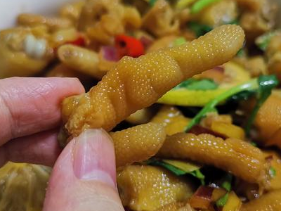檸檬雞爪的做法-家常味拌菜譜