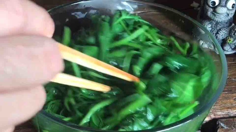 香干拌苕葉的做法-家常味拌菜譜