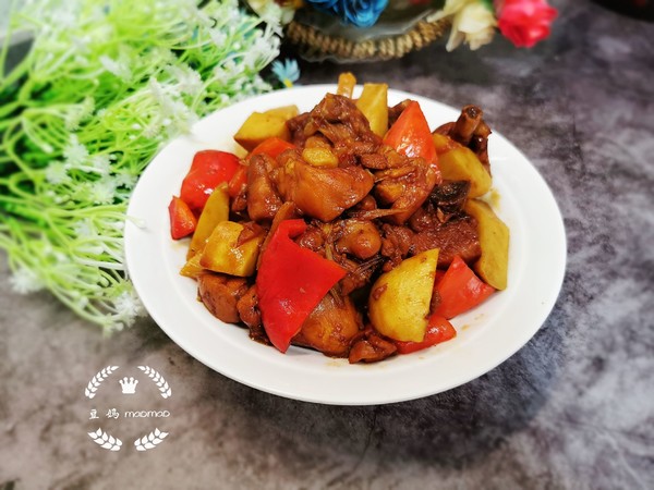 雞塊燒芋頭的做法-其它口味炒菜譜