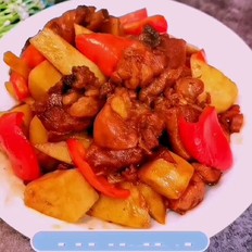 雞塊燒芋頭的做法-其它口味炒菜譜