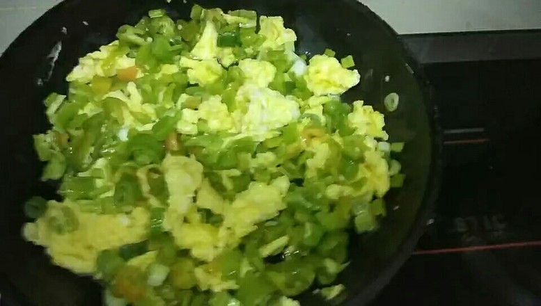 黃豆醬炒雞蛋尖椒的做法-香辣味炒菜譜