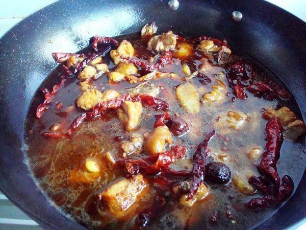 魔芋大盤雞的做法-香辣味燒菜譜