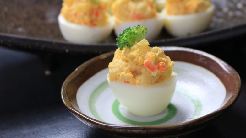魚糕沙拉雞蛋杯的做法-酸辣味拌菜譜-易網(wǎng)健康養(yǎng)生網(wǎng) 魚糕沙拉雞蛋杯的做法-酸辣味拌菜譜