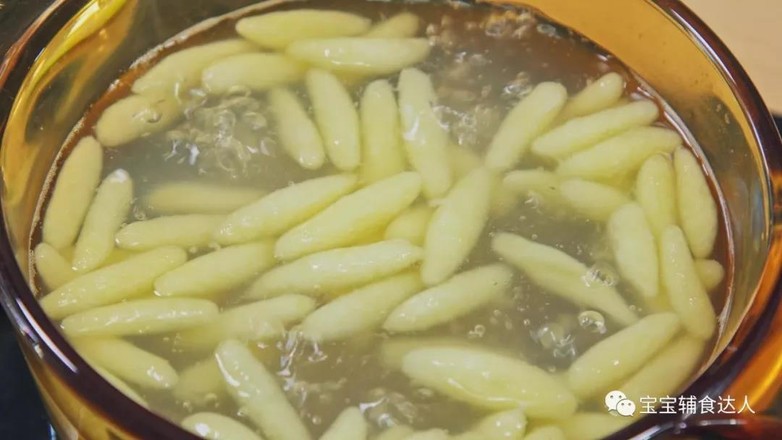 肉末香菇土豆條  寶寶輔食食譜的做法-家常味炒菜譜