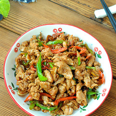 蒜爆肉片的做法-家常味炒菜譜