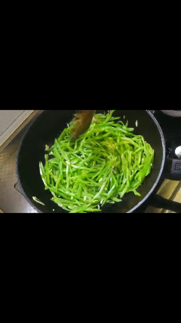 蝦醬扁豆的做法-咸鮮味炒菜譜