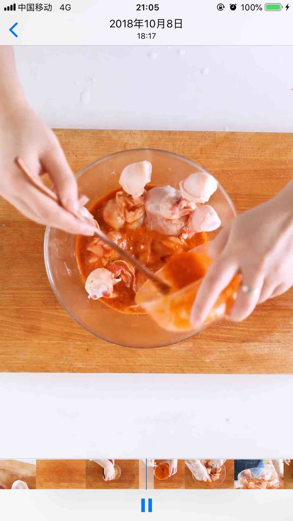 新奧爾良味黃金雞錘，不裹面包糠也饞哭隔壁小孩兒的做法-咸鮮味烤菜譜