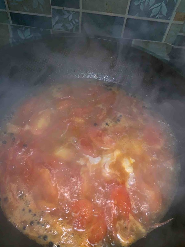 河北冷湯-西紅柿雞蛋打鹵面的做法-咸鮮味炒菜譜