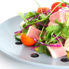 黑醋鴨胸色拉的做法-咸鮮味拌菜譜