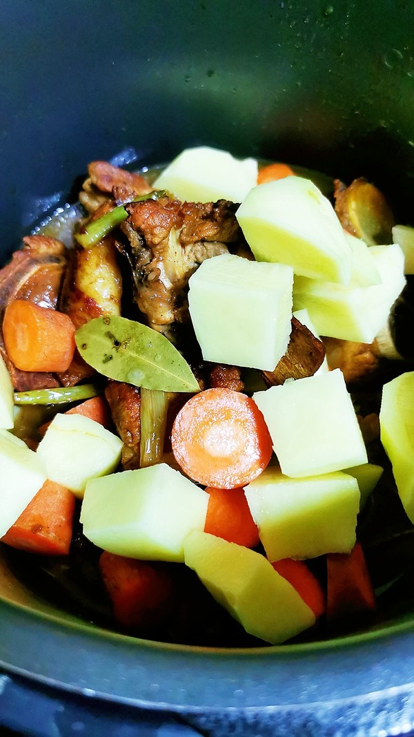 紅燒豬大骨的做法-咸鮮味燒菜譜