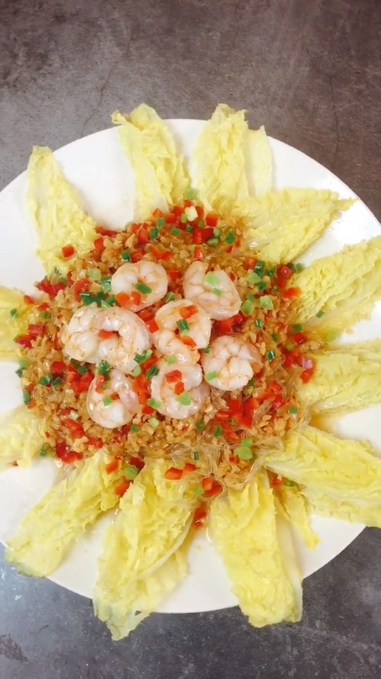 蒜蓉粉絲娃娃菜的做法-咸鮮味蒸菜譜