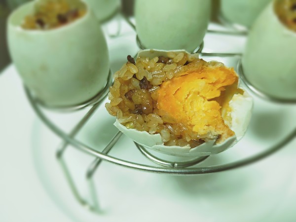 糯米蛋的做法-家常味蒸菜譜