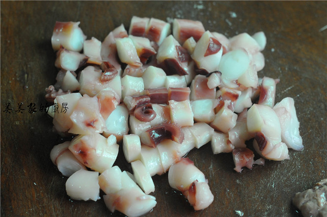 醬香八爪魚的做法-家常味炒菜譜