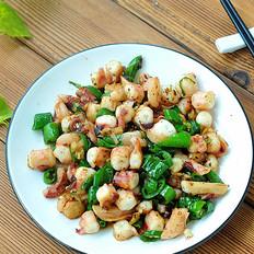 醬香八爪魚的做法-家常味炒菜譜