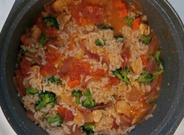 什錦雞肉芝士焗飯的做法-咸鮮味焗菜譜