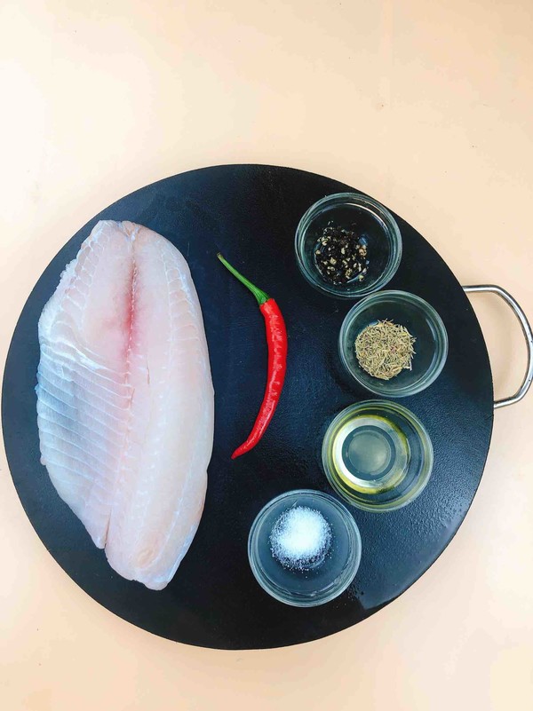 減肥餐～香煎鯛魚的做法-咸鮮味煎菜譜