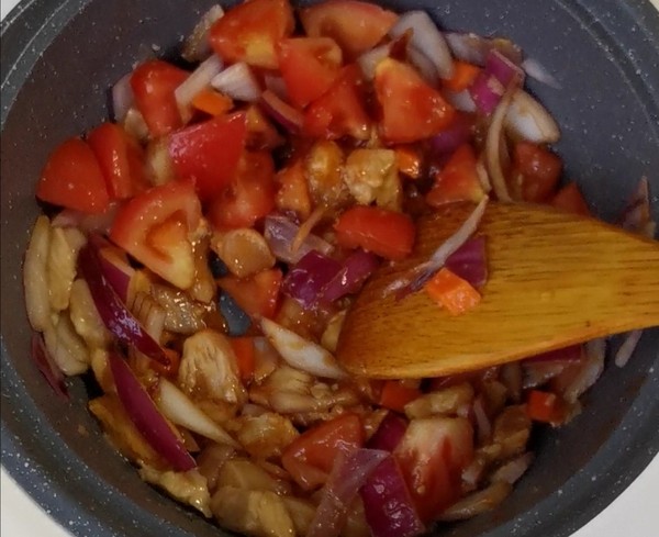 什錦雞肉芝士焗飯的做法-咸鮮味焗菜譜