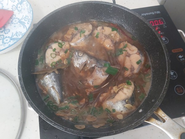 鲅魚燉粉條的做法-咸鮮味燉菜譜