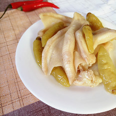 泡椒鴨掌的做法-酸辣味泡菜譜